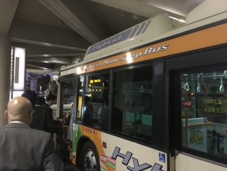 いよいよ乗車です。